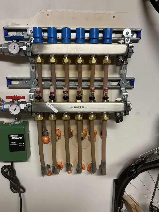 Plumber performing Leak Detection at a residential property in Cheviot